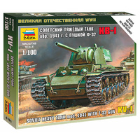 Zvezda 1/100 KV-1W/F-32 GUN Plastic Model Kit 6190