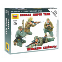 Zvezda 6217 1/72 German Sniper Team Plastic Model Kit
