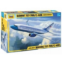 Zvezda 1/144 Boeing 737-700 / C-40 Plastic Model Kit 7027