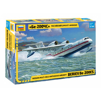 Zvezda 1/144 Beriev Be-200 ES Multi role amphibious plane Plastic Model Kit 7034