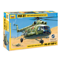 Zvezda 7230 1/72 MIL MI-8T Soviet Helicopter Plastic Model Kit