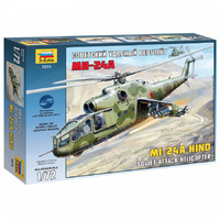 Zvezda 7273 1/72 Mil Mi-24A Hind Plastic Model Kit
