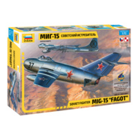Zvezda 7317 1/72 MIG-15 "Fagot" Plastic Model Kit