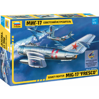 Zvezda 1/72 MIG-17 "Fresco" Plastic Model Kit 7318
