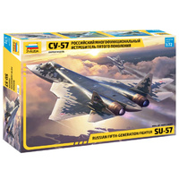 Zvezda 1/72 Sukhoi SU-57 Plastic Model Kit 7319