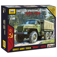 Zvezda 7417 1/100 Ural truck Plastic Model Kit