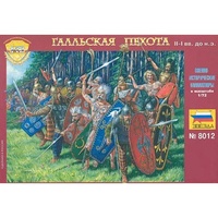Zvezda 1/72 Gallic Warriors II - I B.C. Plastic Model Kit 8012