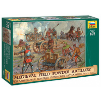 Zvezda 8027 1/72 Medieval Powder Artillery Plastic Model Kit
