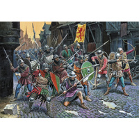 Zvezda 8053 1/72 French Inf. 100 Years War Plastic Model Kit