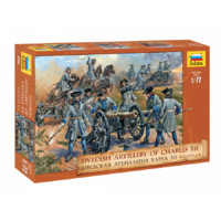 Zvezda 8066 1/72 Swedish Artillery (re-release) Plastic Model Kit