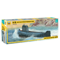 Zvezda 9025 1/350 K-19 Soviet Nuclear Submarine "Hotel" Class Plastic Model Kit