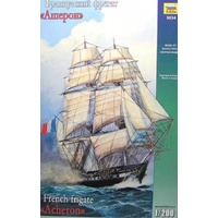 Zvezda 1/200 French Frigate "Acheron" Plastic Model Kit 9034