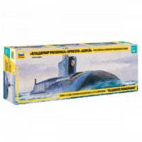 Zvezda 9058 1/350 SSBN "Borei" Nuclear Submarine Plastic Model Kit