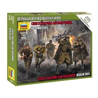 Zvezda 1/72 Soviet Machine Gun Squad Plastic Model Kit 6269