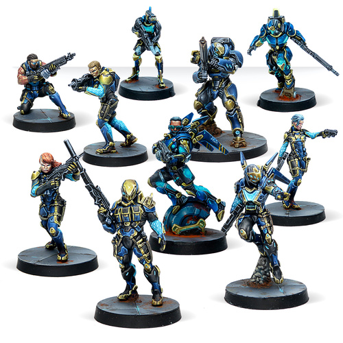 CORVUS BELLI INFINITY: O-12: ACTION PACK | Save $13.99 (10%) | Frontline Hobbies