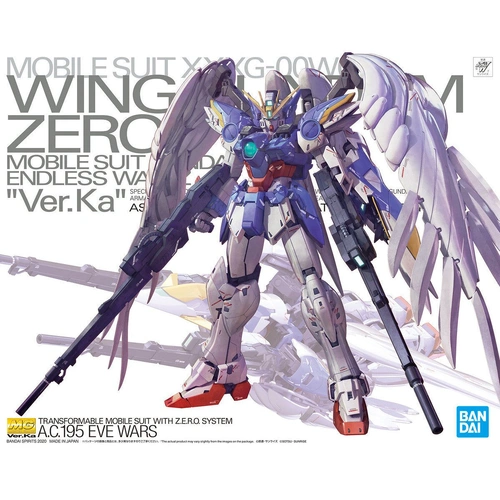 ロボット MG 1/100 WING GUNDAM ZERO EW Ver.Ka Bandai Gundam MG 1/100 Wing Gundam Zero EW Ver.Ka Gunpla