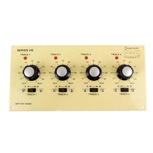 Gaugemaster Model Q Four Track Cased Controller Twin 12volt DC Controlled Output for sale online 