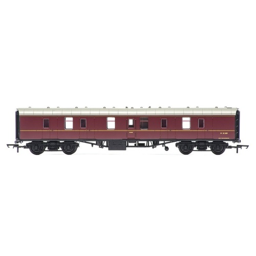 BR Maroon HORNBY Coach R4625 RailRoad BR Mk1 Parcels