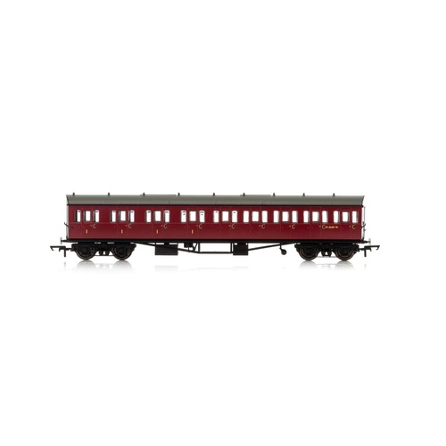 BR, Collett 57' Bow Ended E131 Nine Compartment Composite (Left Hand), W6237W - Era 4 BR, Collett 57' Bow Ended E131 Nine Compartment Composite (Left Hand), W6237W - Era 4