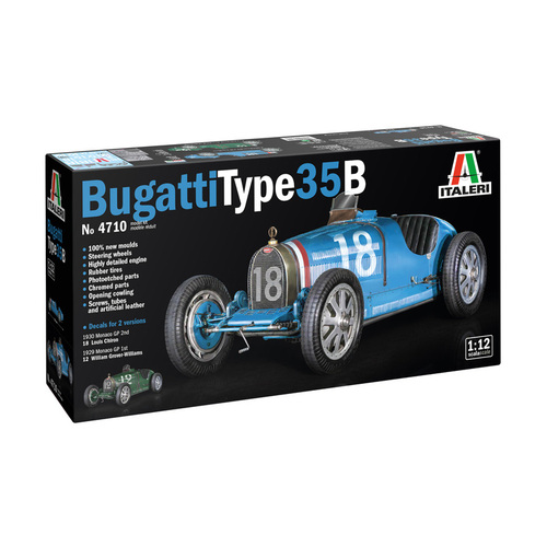 ITALERI 1 12 BUGATTI TYPE 35B PLASTIC MODEL KIT Afterpay