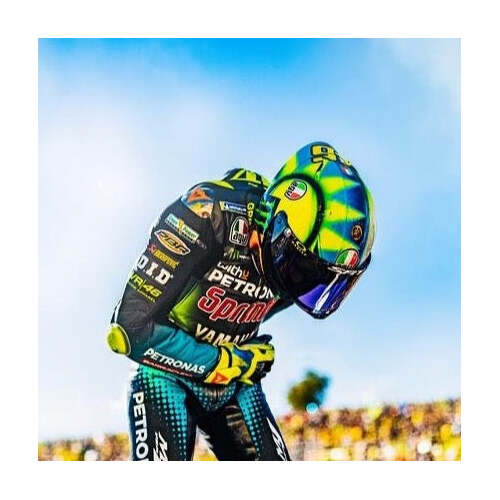 Buy Official FIGURINE VALENTINO ROSSI FINAL RACE MOTOGP 2021