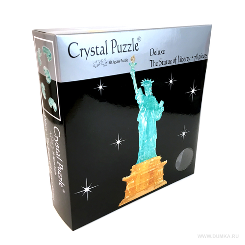 3-d Deluxe Crystal Puzzle-statue Of Liberty 